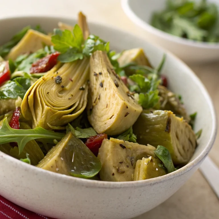 Antipasto Salad with Marinated Artichokes & Lots of Greens