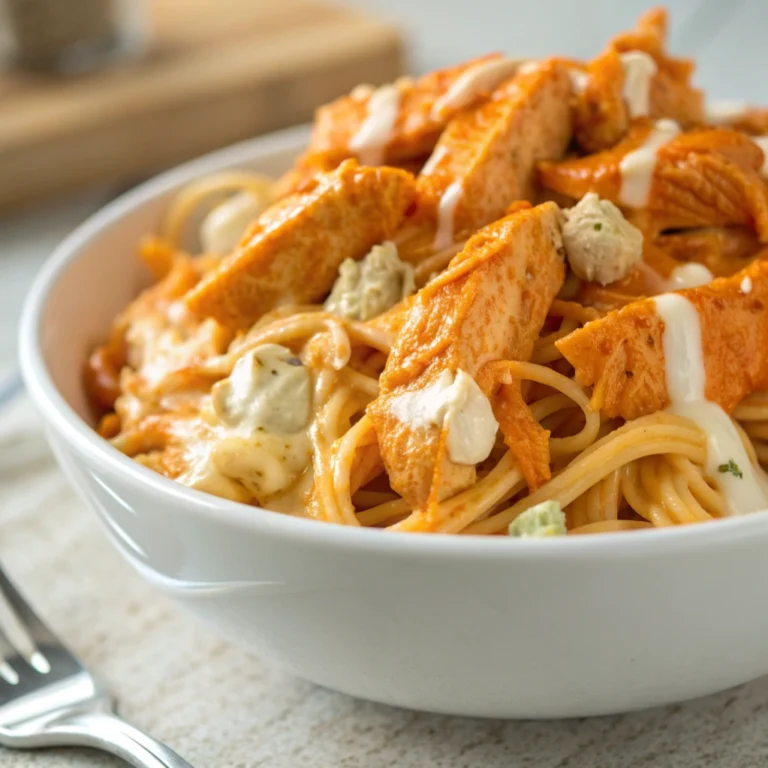 Buffalo Chicken Pasta Salad