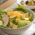 Butter Lettuce Salad with Apple And Cheddar