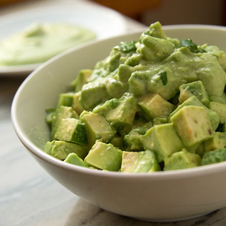 Green Goddess Salad with Creamy Avocado Dressing