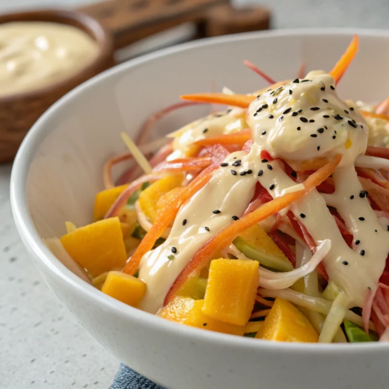 Kani Mango Salad with Sesame Mayo