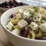 Mediterranean Pasta Salad with Feta And Olives