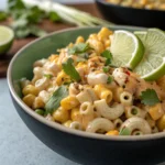 Mexican Street Corn Pasta Salad with Chipotle Lime Dressing