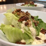 Nobu's Butter Lettuce Salad with Yuzu-Tofu Aioli And Candied Pecans