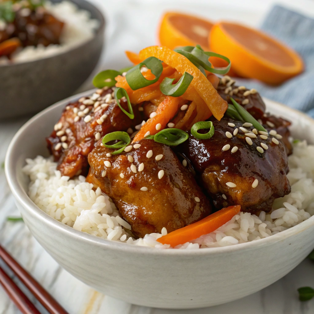 Slow Cooker Honey Garlic Chicken