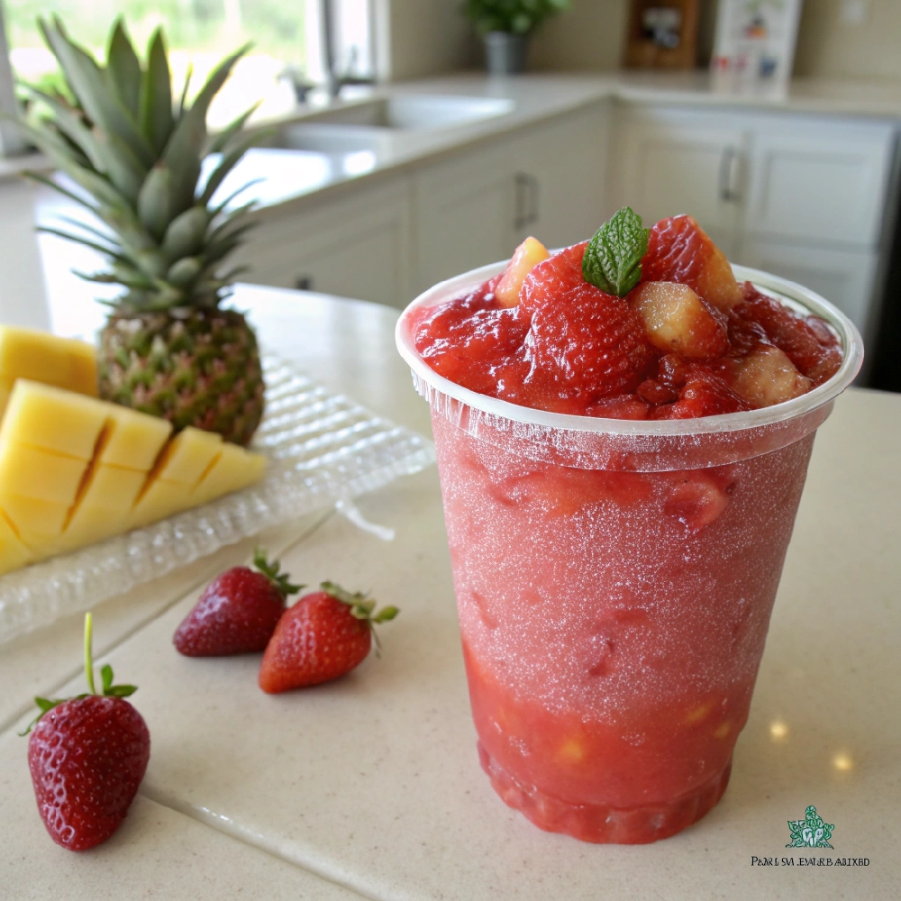 Pineapple Strawberry Frost
