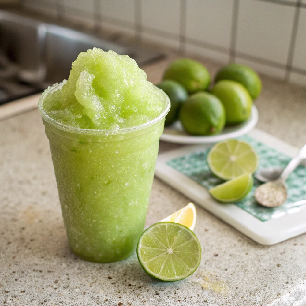 Tropical Lime Slushie